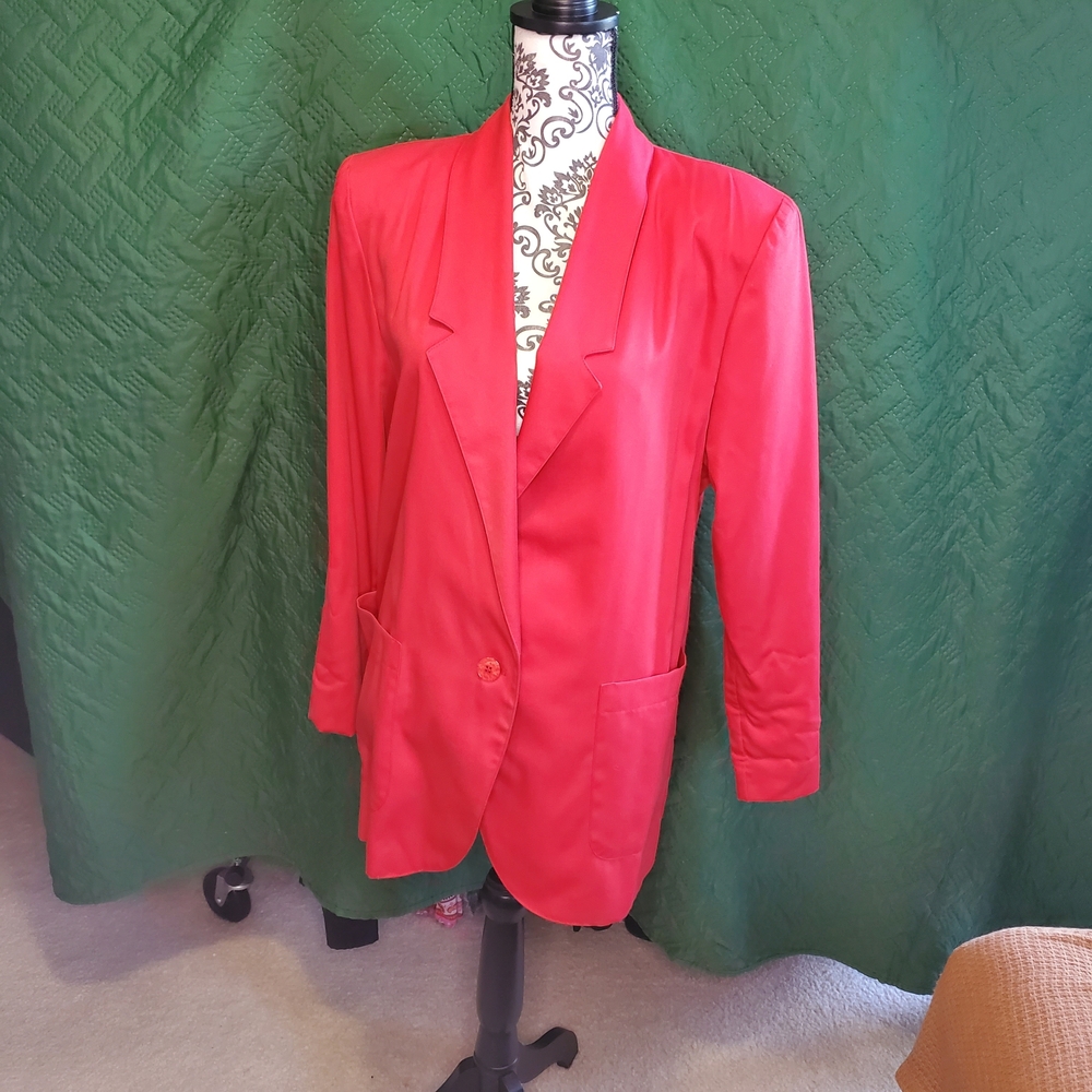 Vintage Worthington Red Blazer